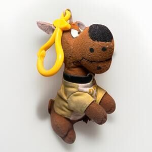 Scooby-Doo Plush Keyclip Vintage 1999 Applause 4'' Cartoon Network